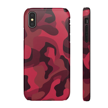 Red Camo | Snap Case