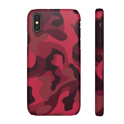 Red Camo | Snap Case