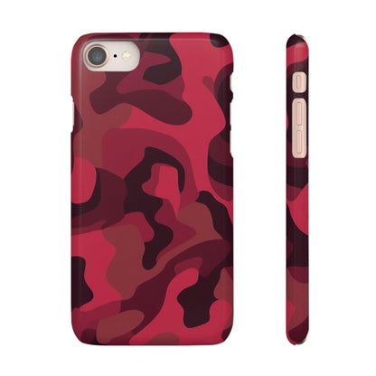 Red Camo | Snap Case