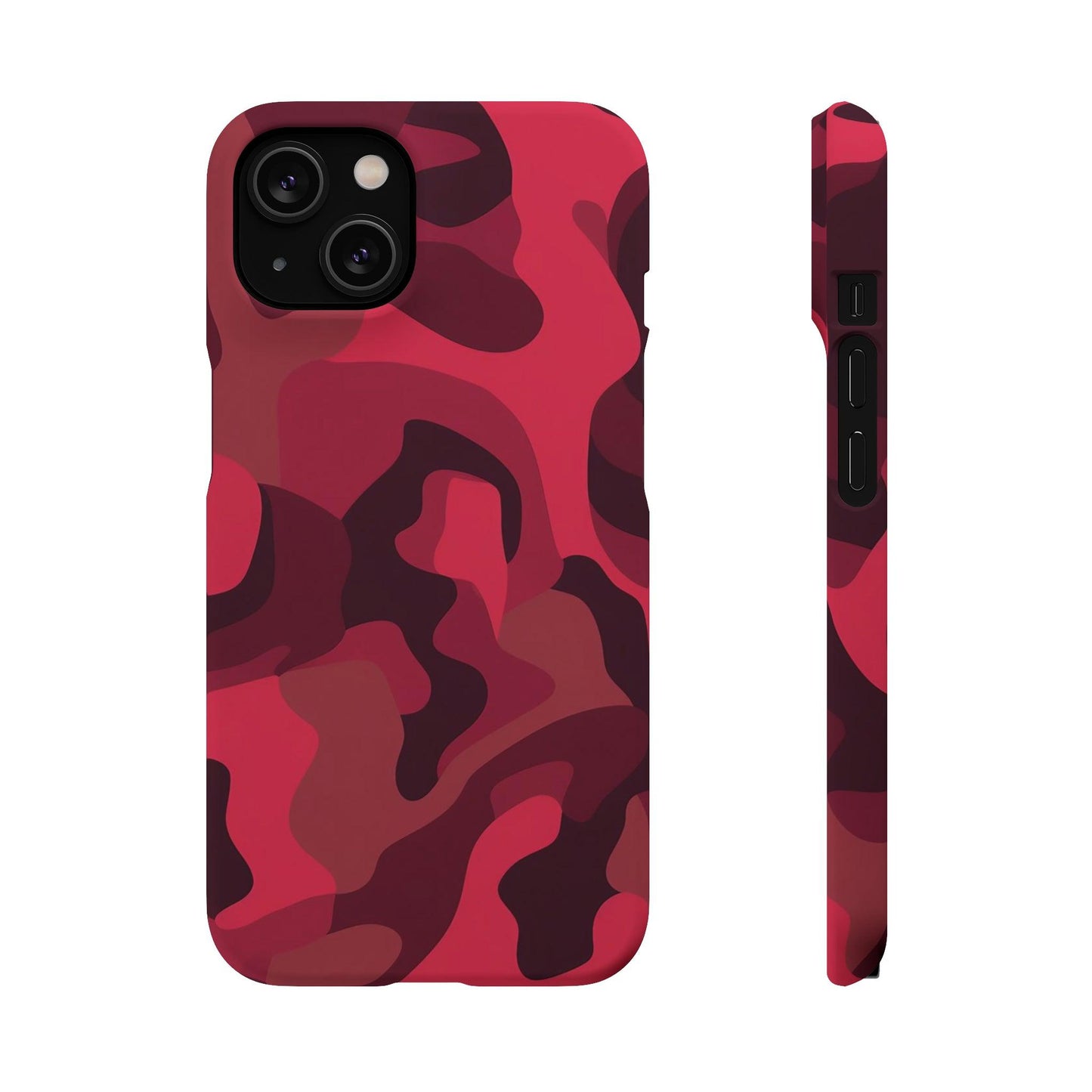 Red Camo | Snap Case