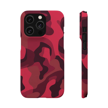 Red Camo | Snap Case