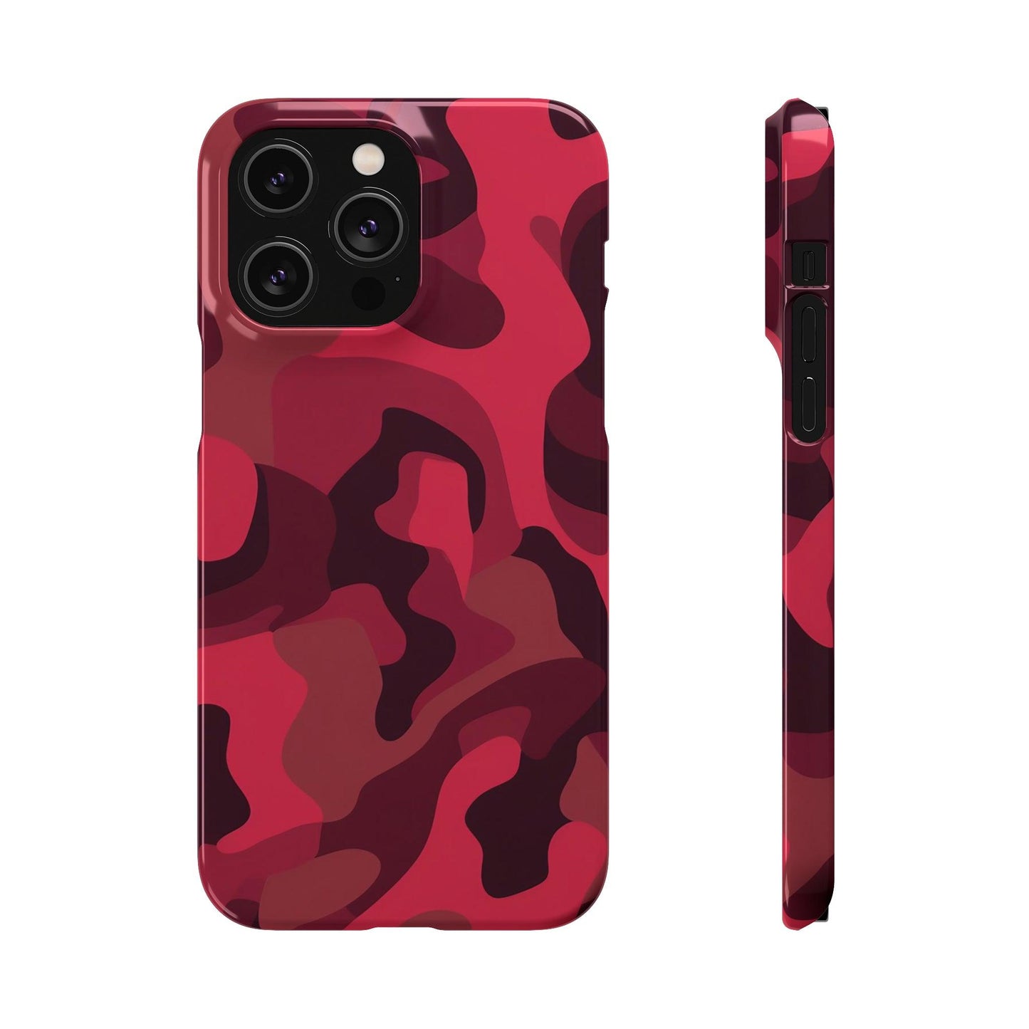 Red Camo | Snap Case