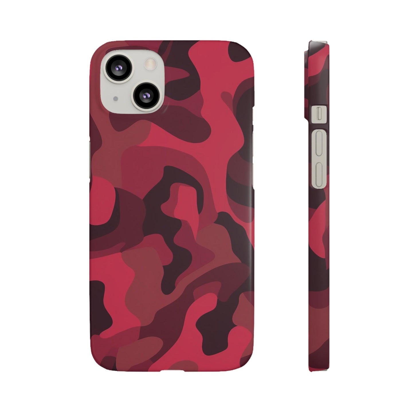 Red Camo | Snap Case