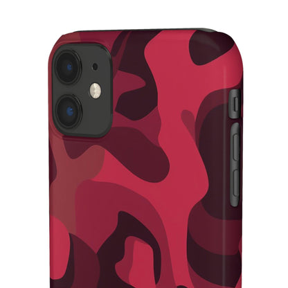 Red Camo | Snap Case