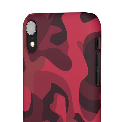 Red Camo | Snap Case