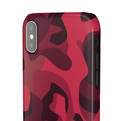 Red Camo | Snap Case