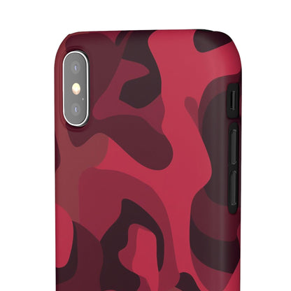 Red Camo | Snap Case