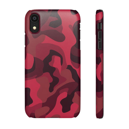 Red Camo | Snap Case