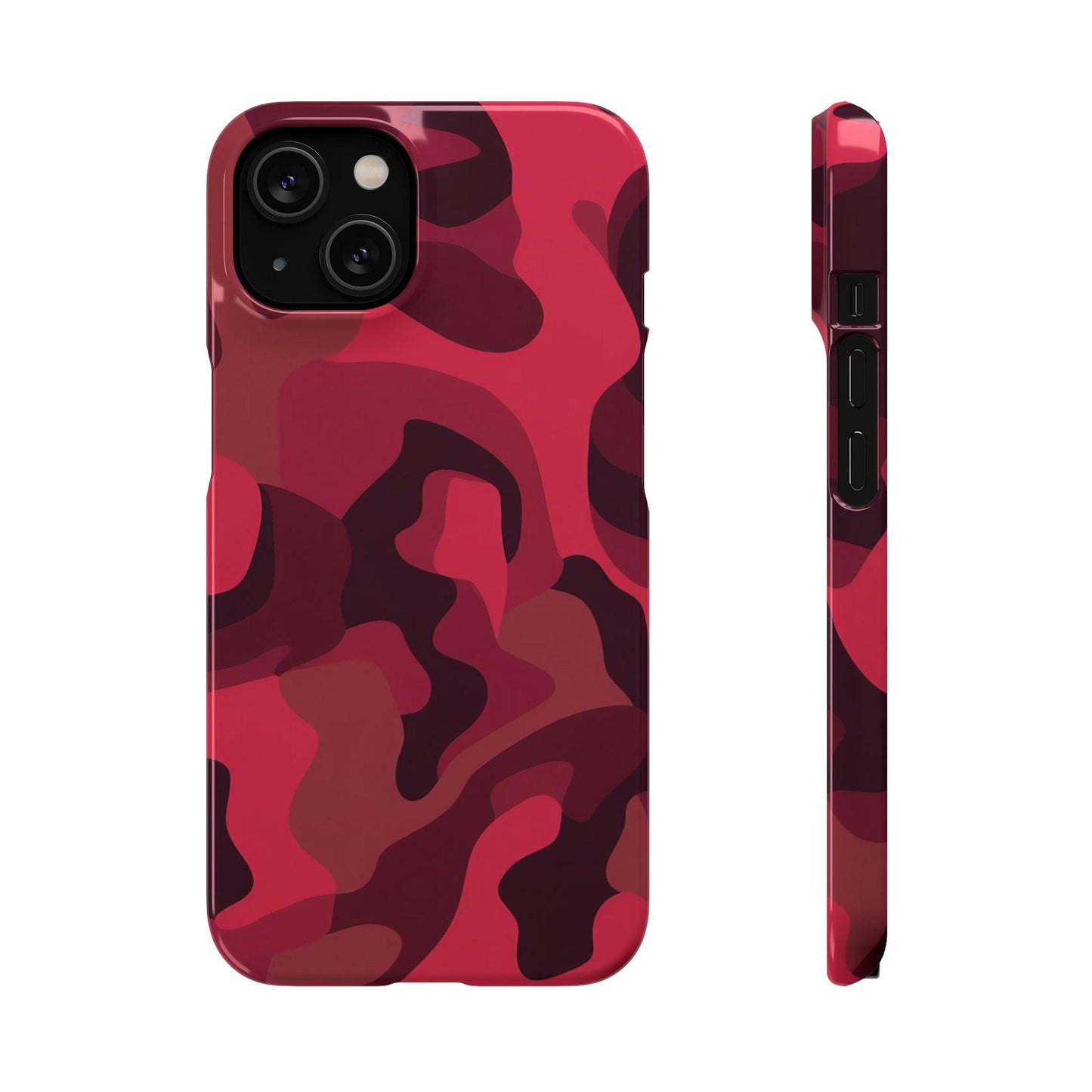 Red Camo | Snap Case