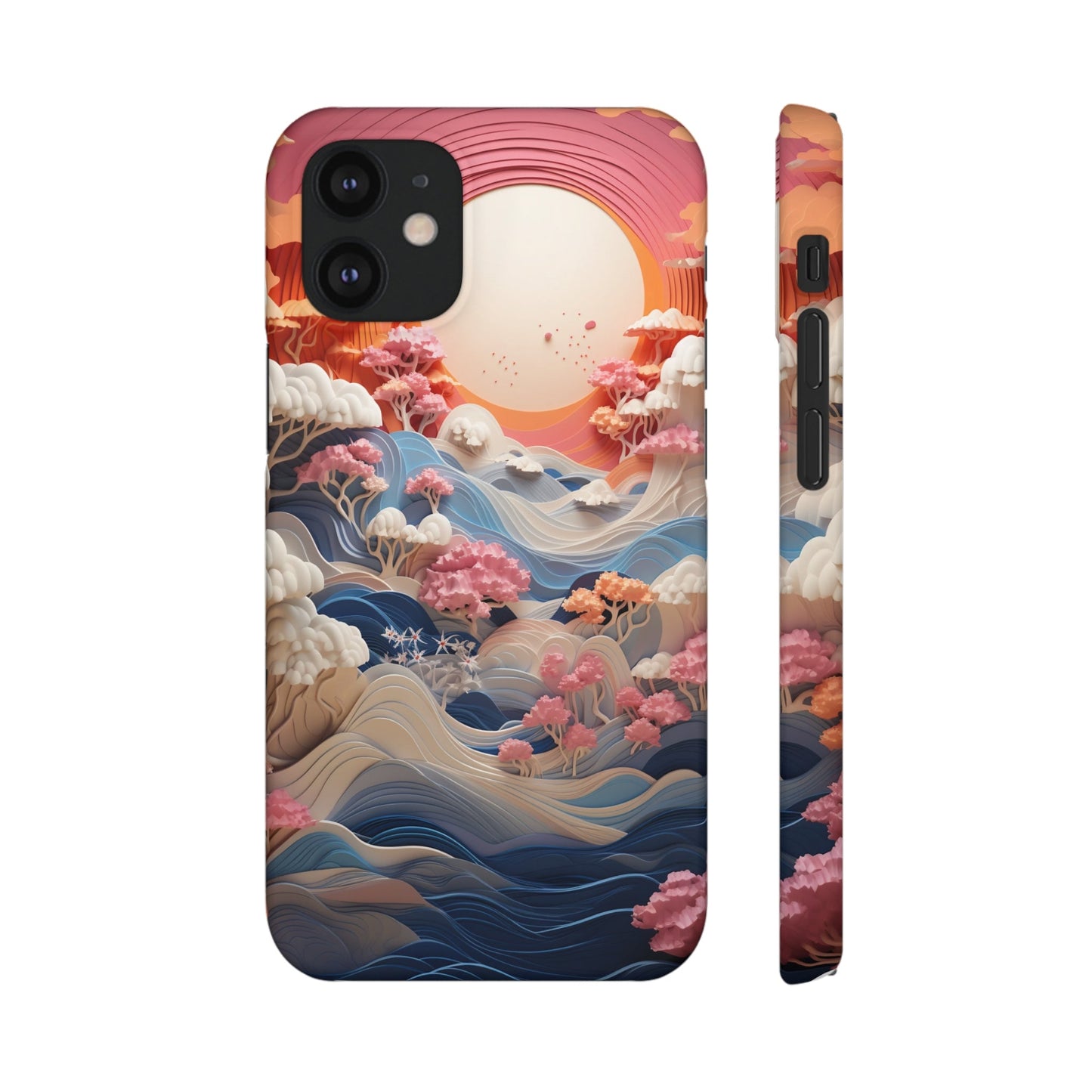 Sakura Waves | Snap Case