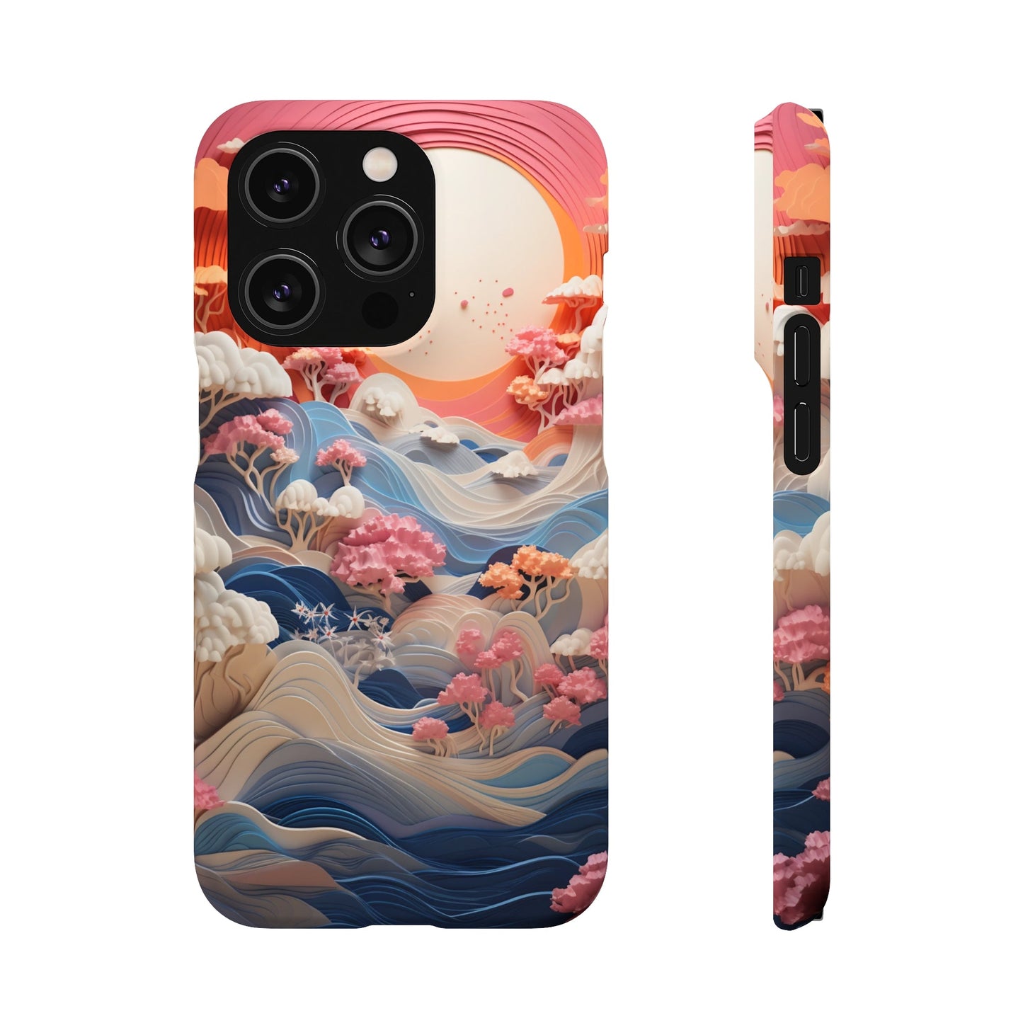 Sakura Waves | Snap Case