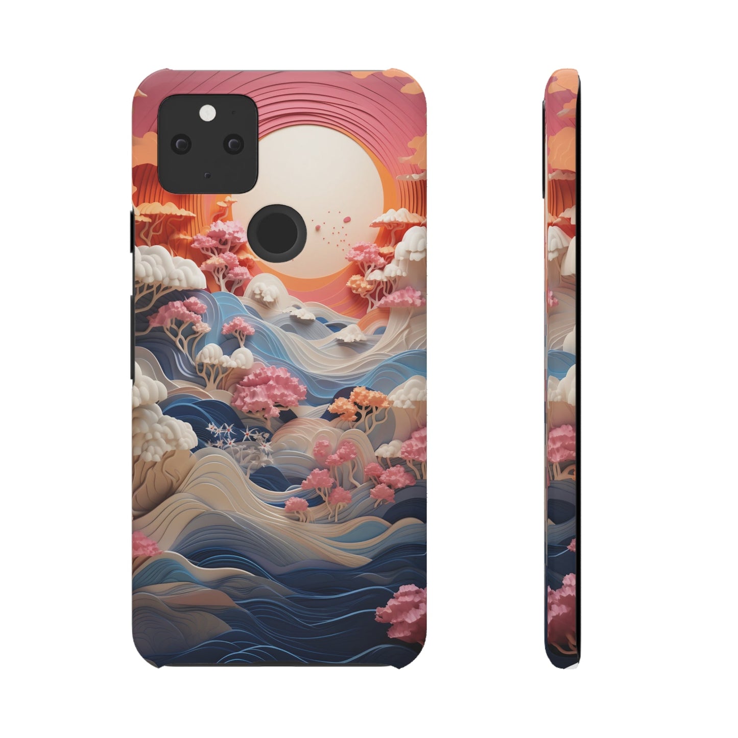 Sakura Waves | Snap Case