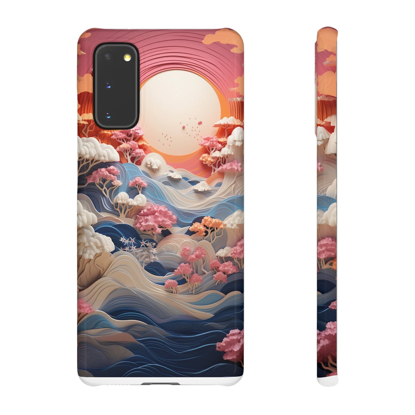 Sakura Waves | Snap Case