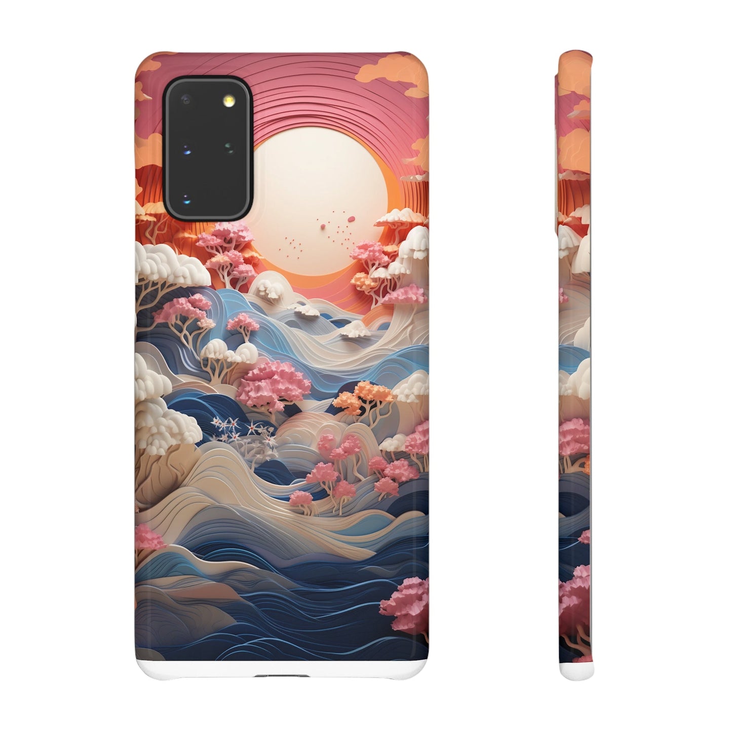 Sakura Waves | Snap Case