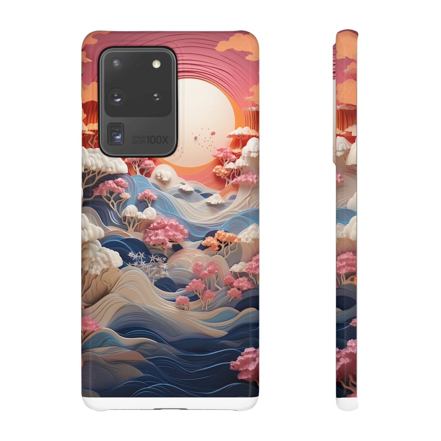 Sakura Waves | Snap Case