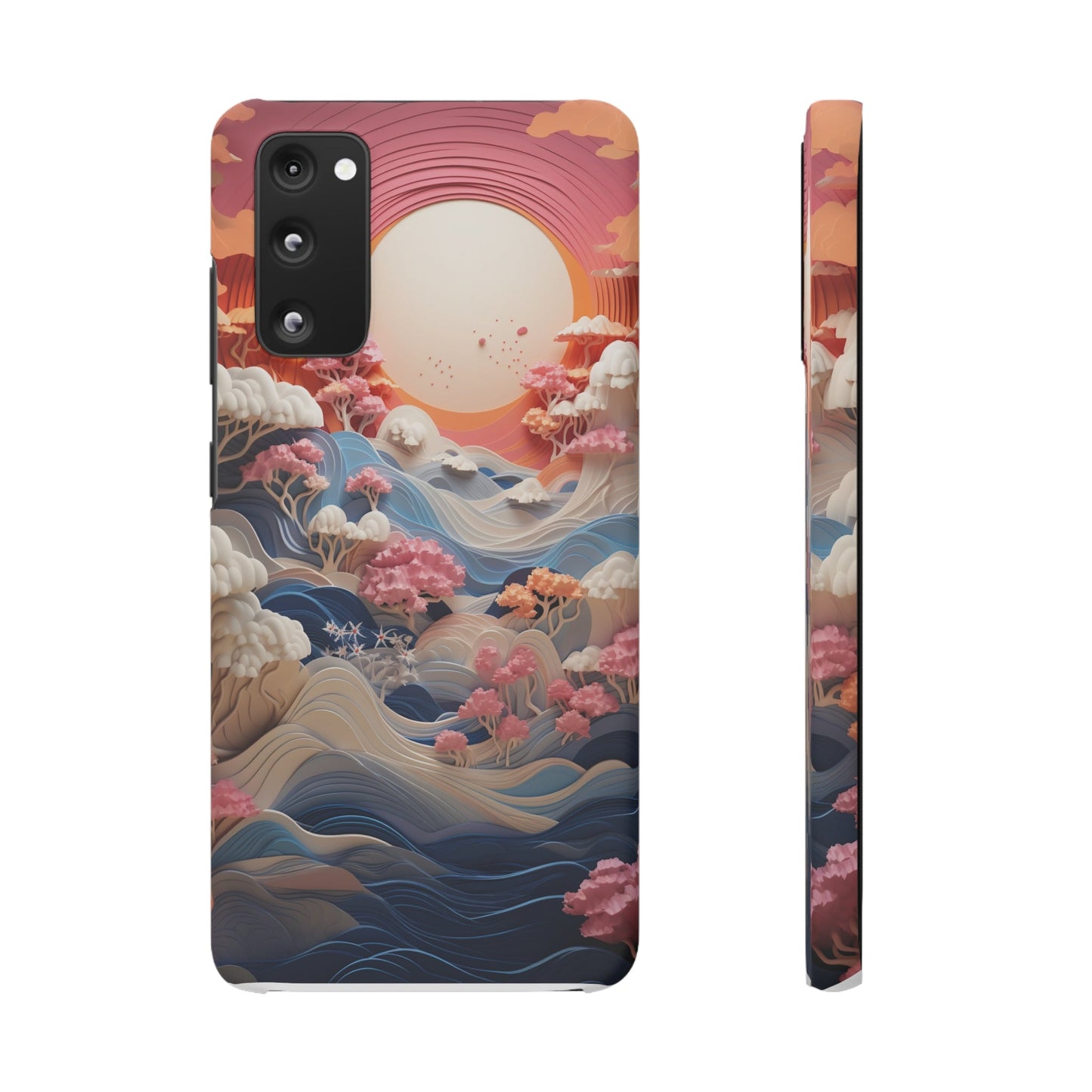 Sakura Waves | Snap Case