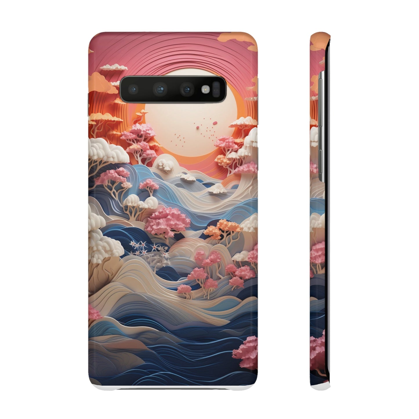 Sakura Waves | Snap Case