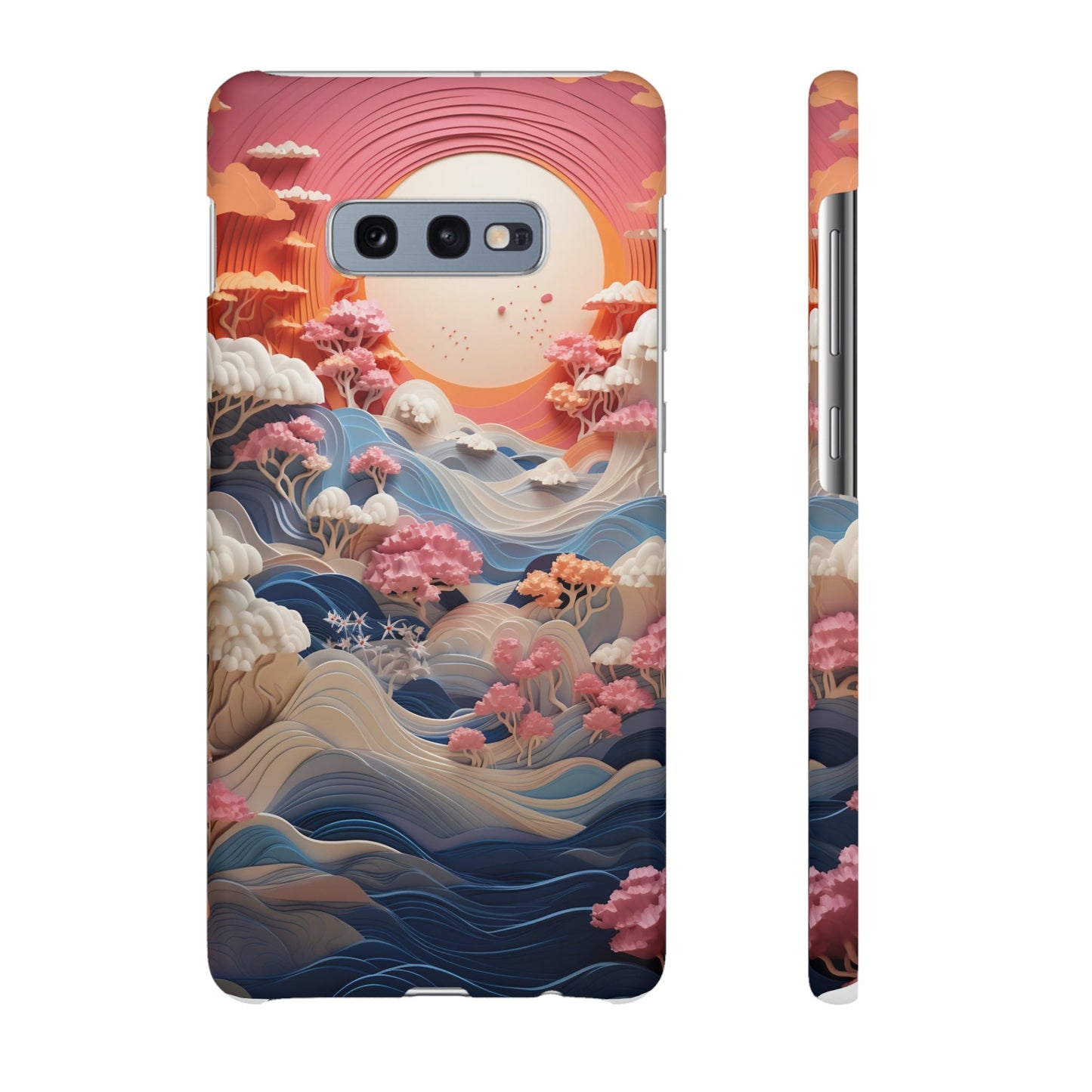 Sakura Waves | Snap Case