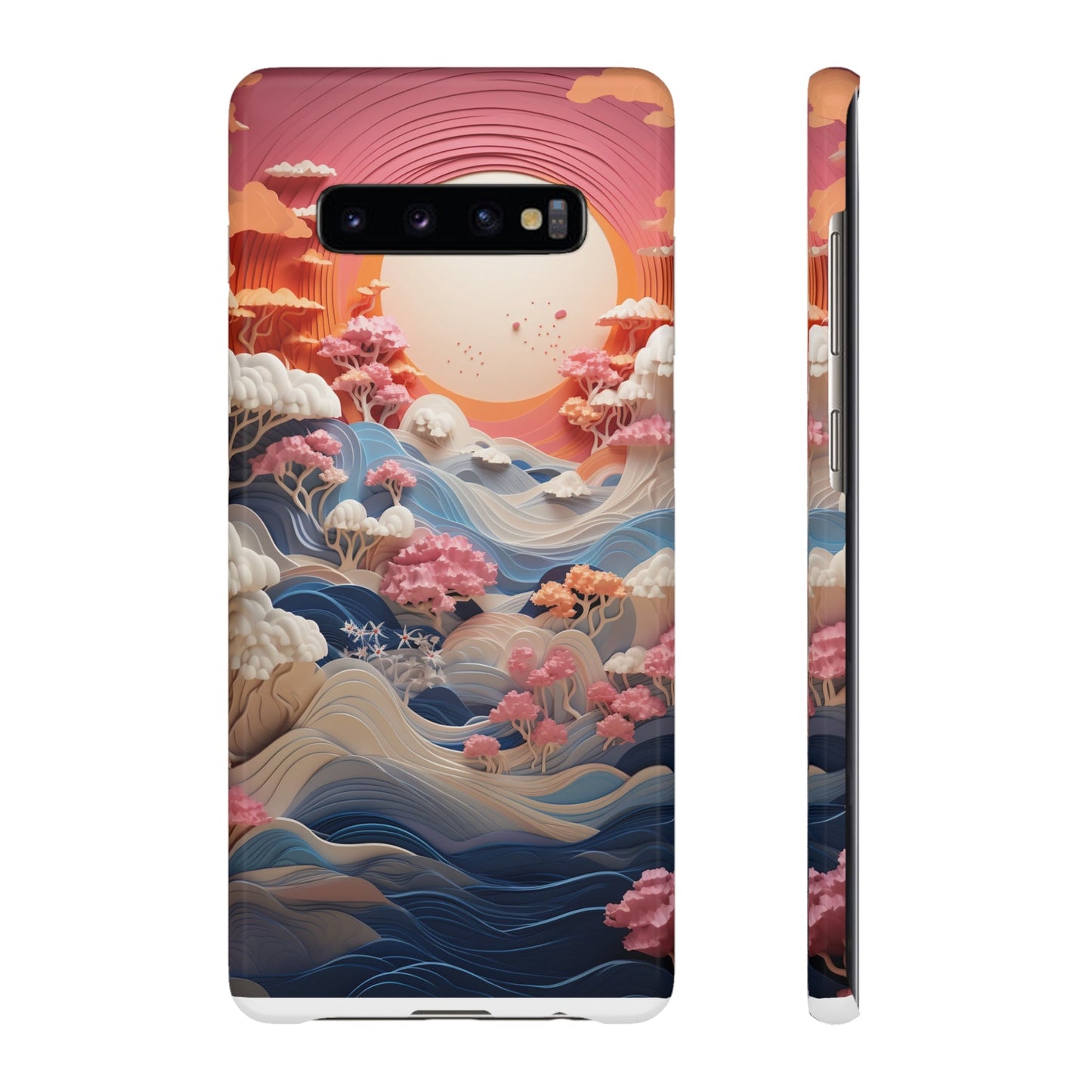 Sakura Waves | Snap Case