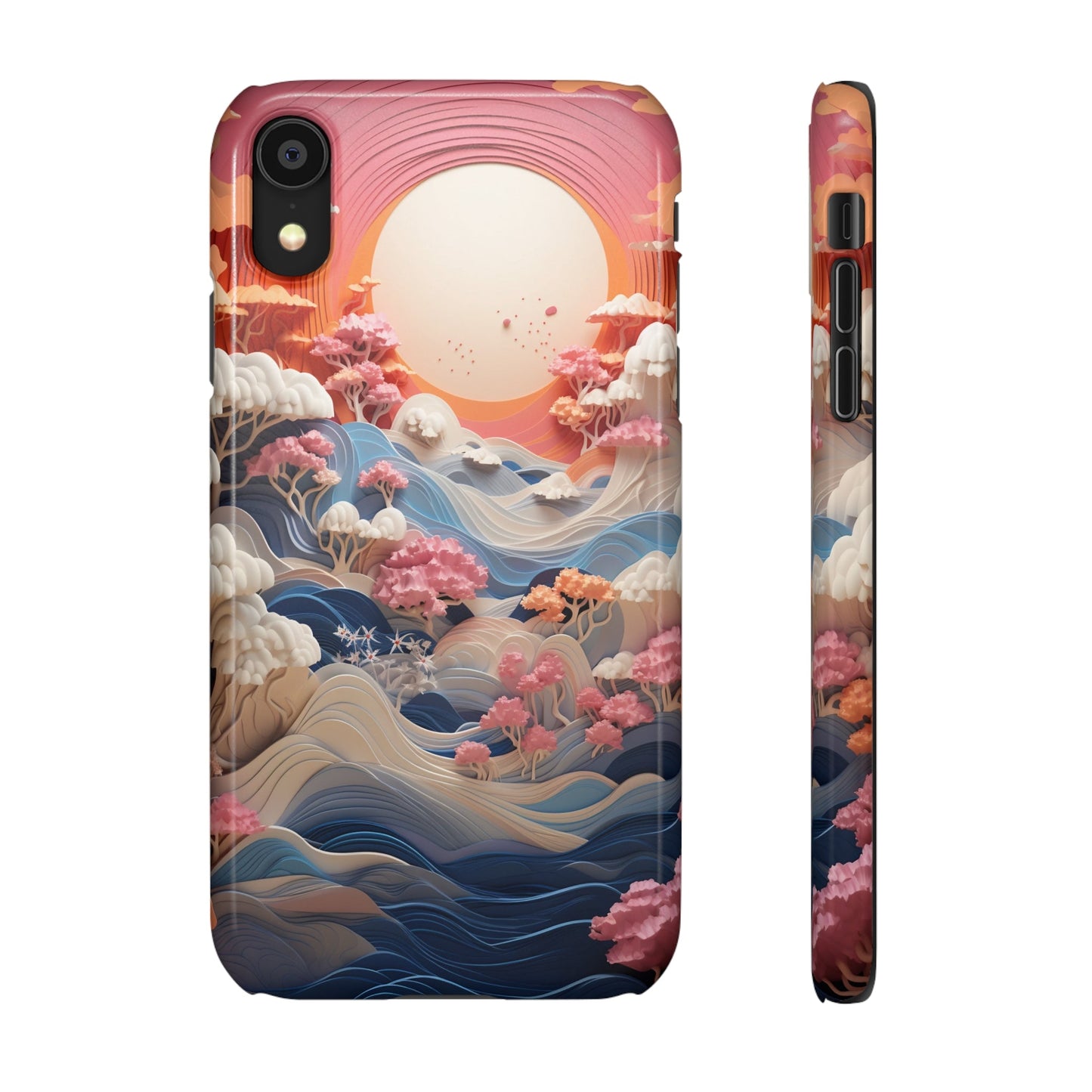 Sakura Waves | Snap Case