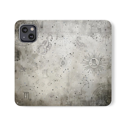 Scorpio Zodiac Phone Case | Passionate Protection with Card Holder