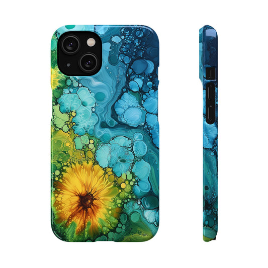 Seaflower Swirl | Snap Case