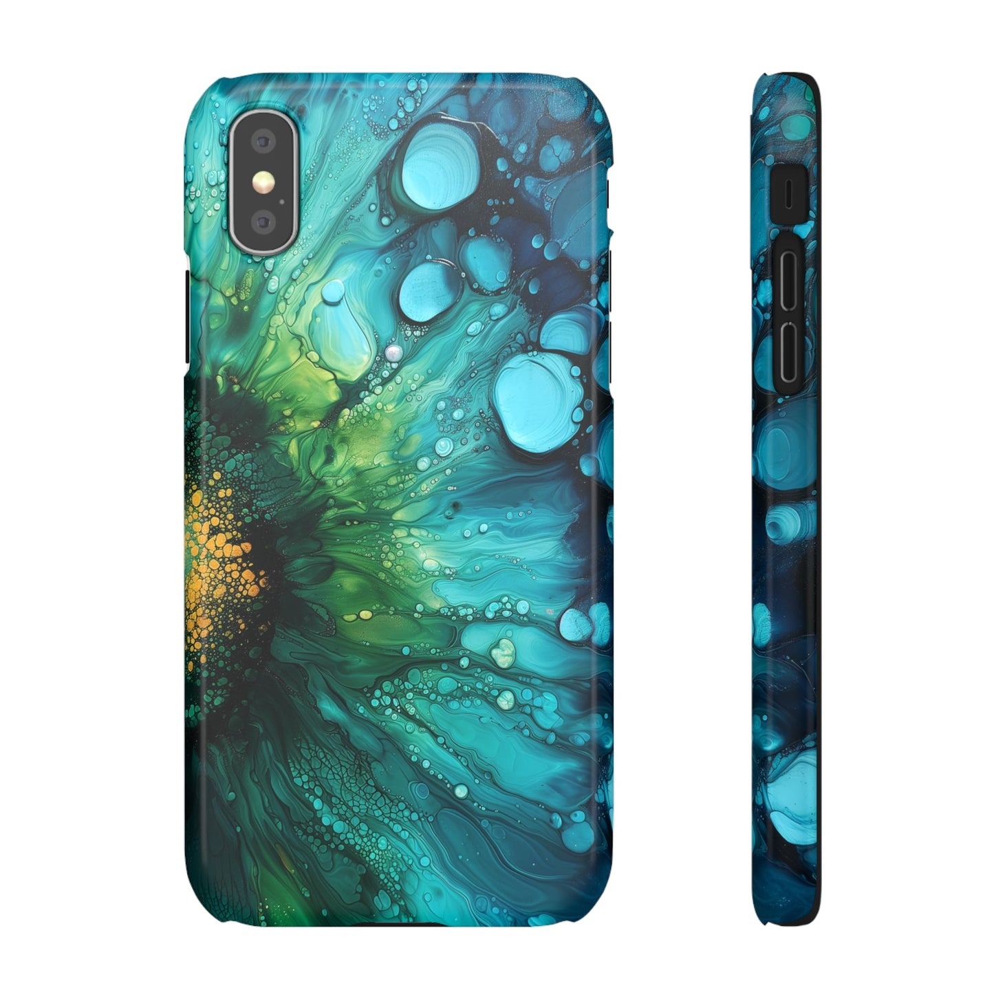 Seagreen Swirl | Snap Case