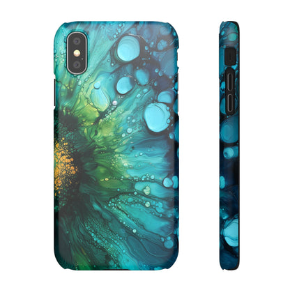 Seagreen Swirl | Snap Case