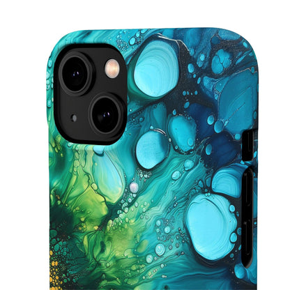 Seagreen Swirl | Snap Case