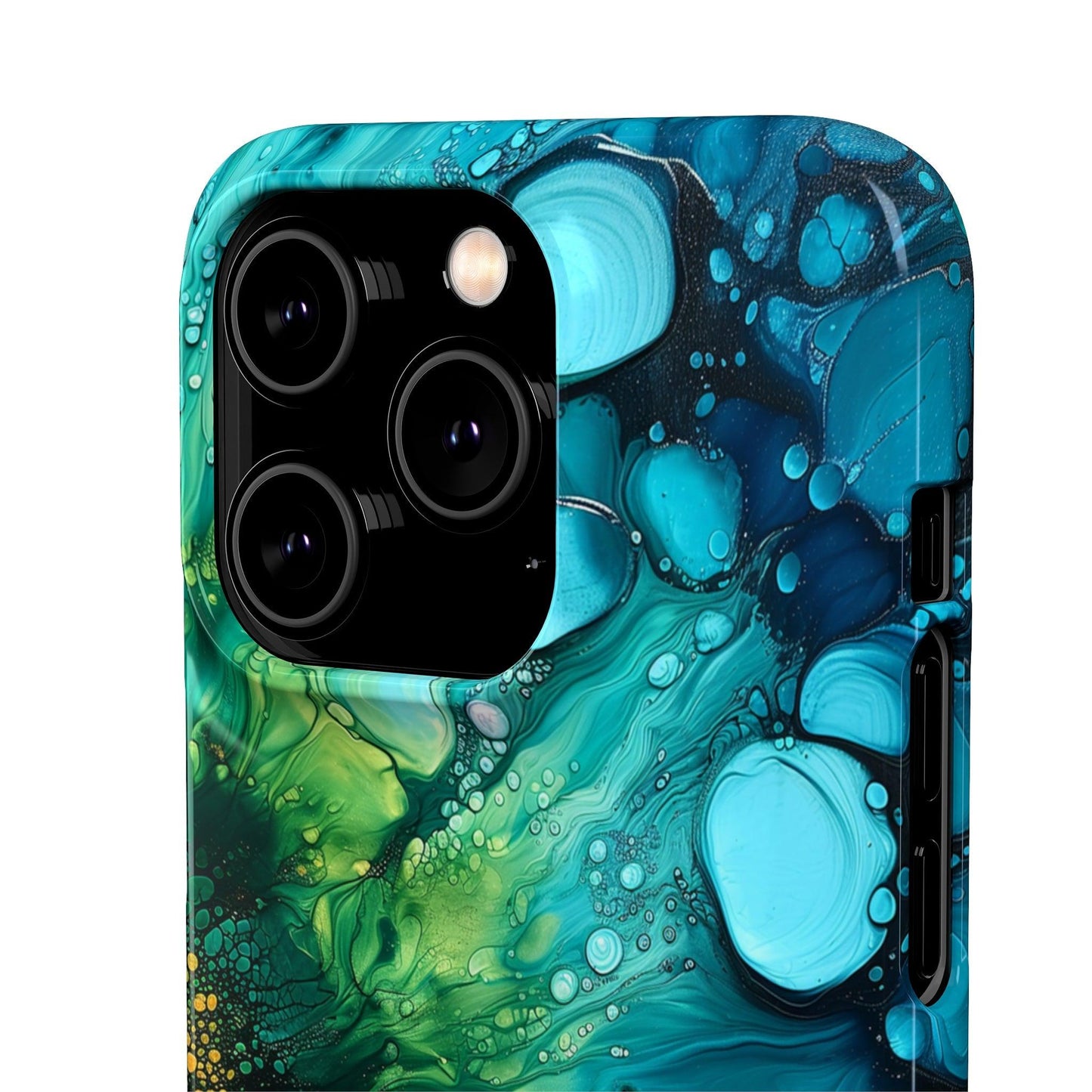 Seagreen Swirl | Snap Case