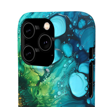 Seagreen Swirl | Snap Case