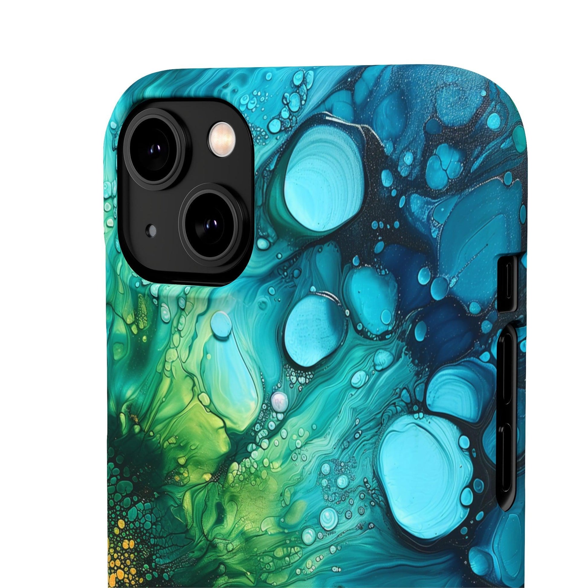 Seagreen Swirl | Snap Case