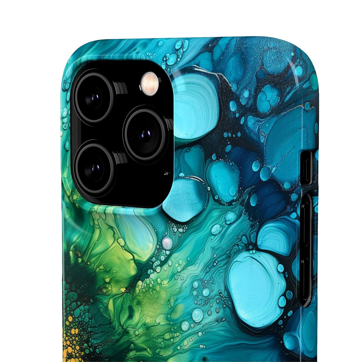 Seagreen Swirl | Snap Case