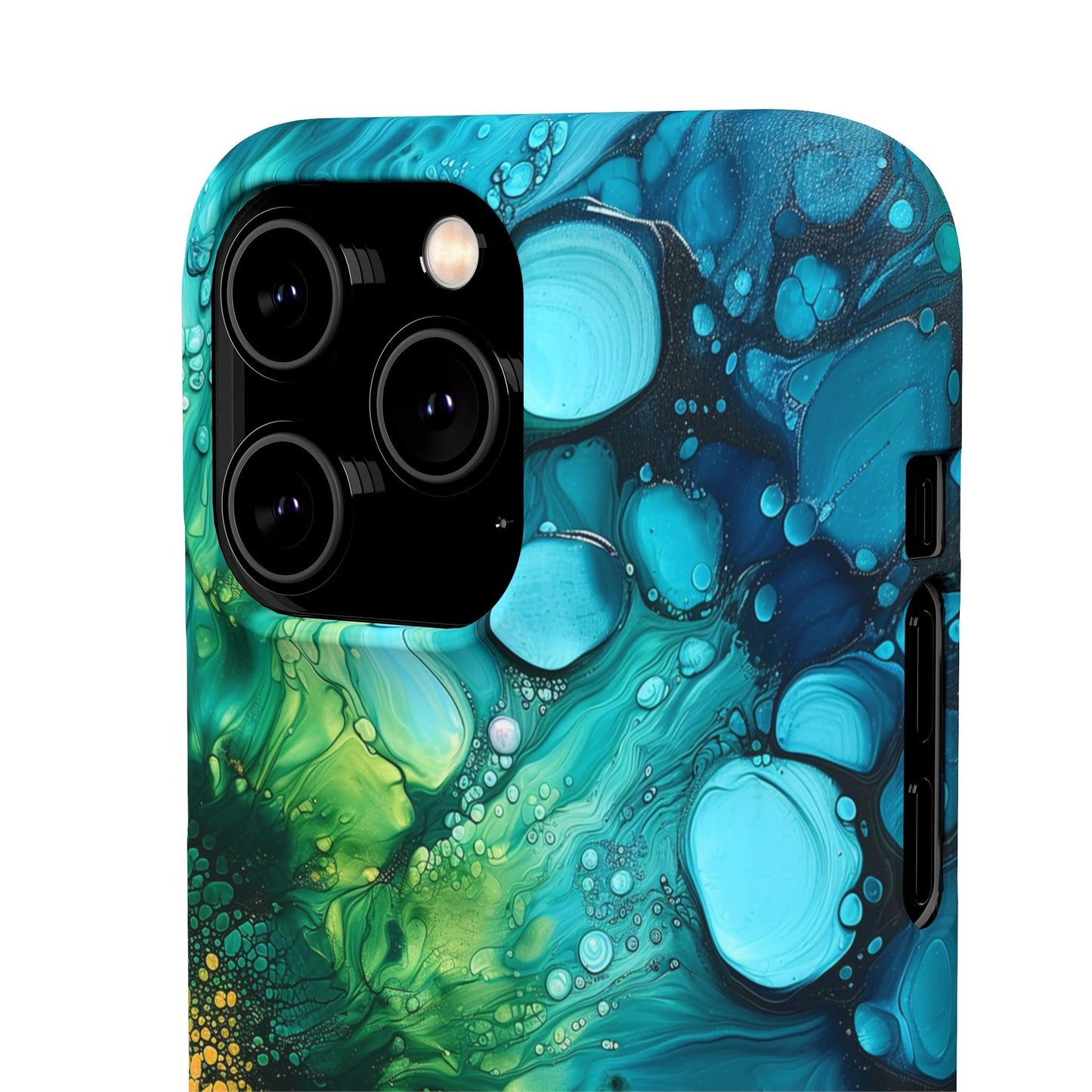 Seagreen Swirl | Snap Case