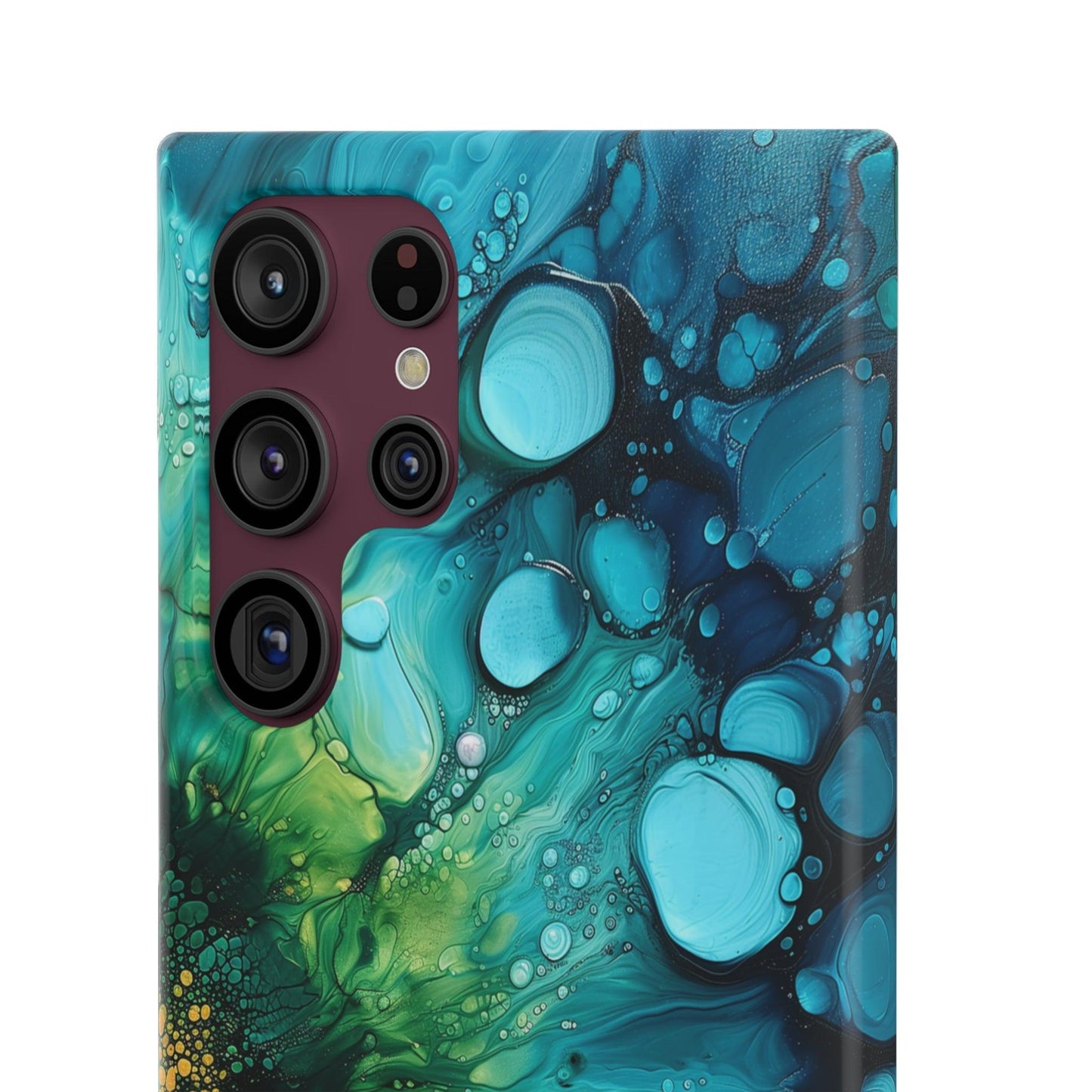 Seagreen Swirl | Snap Case