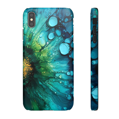 Seagreen Swirl | Snap Case