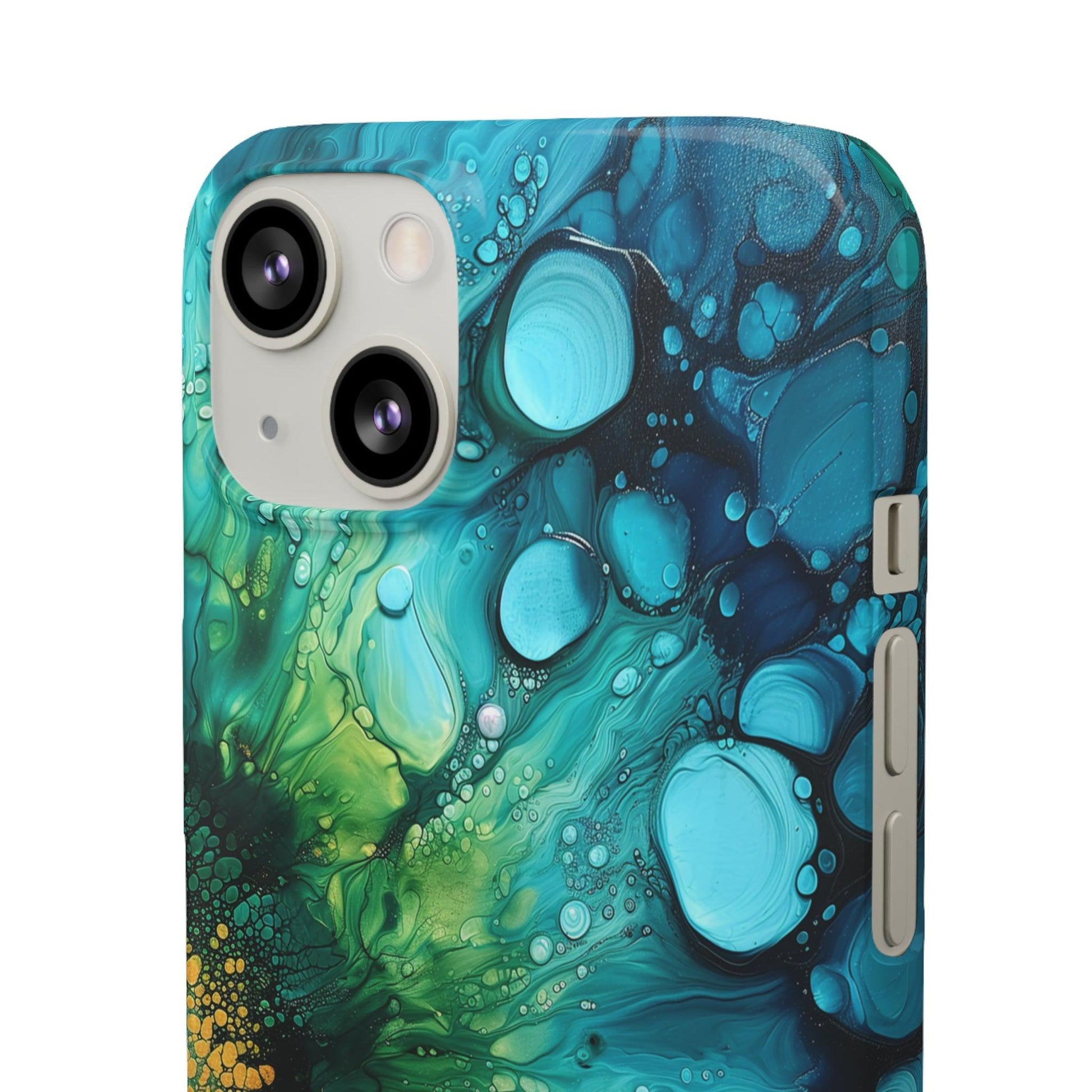 Seagreen Swirl | Snap Case