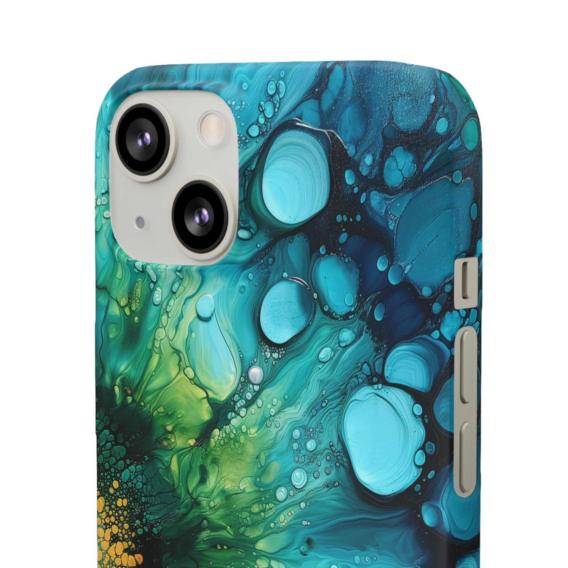 Seagreen Swirl | Snap Case