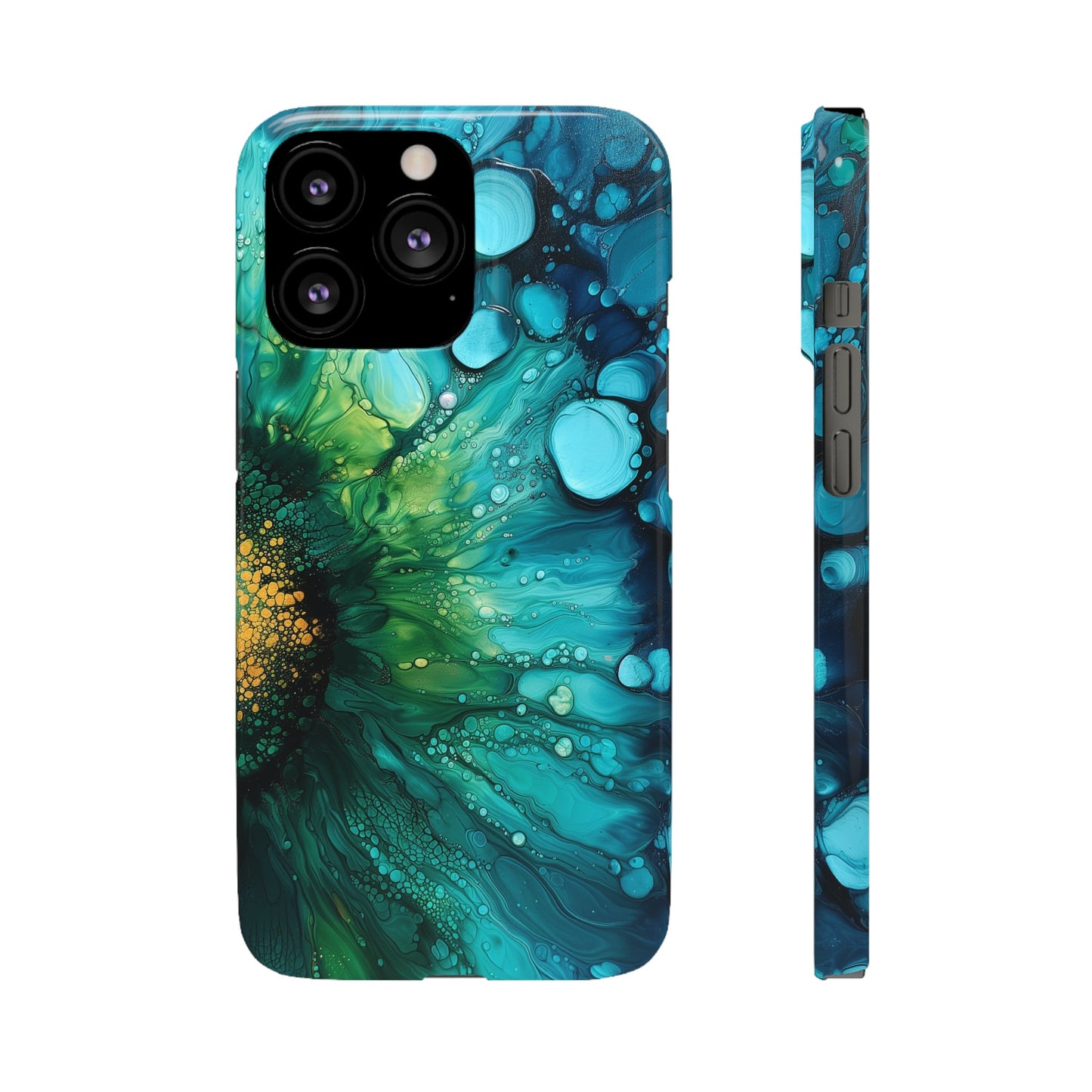 Seagreen Swirl | Snap Case