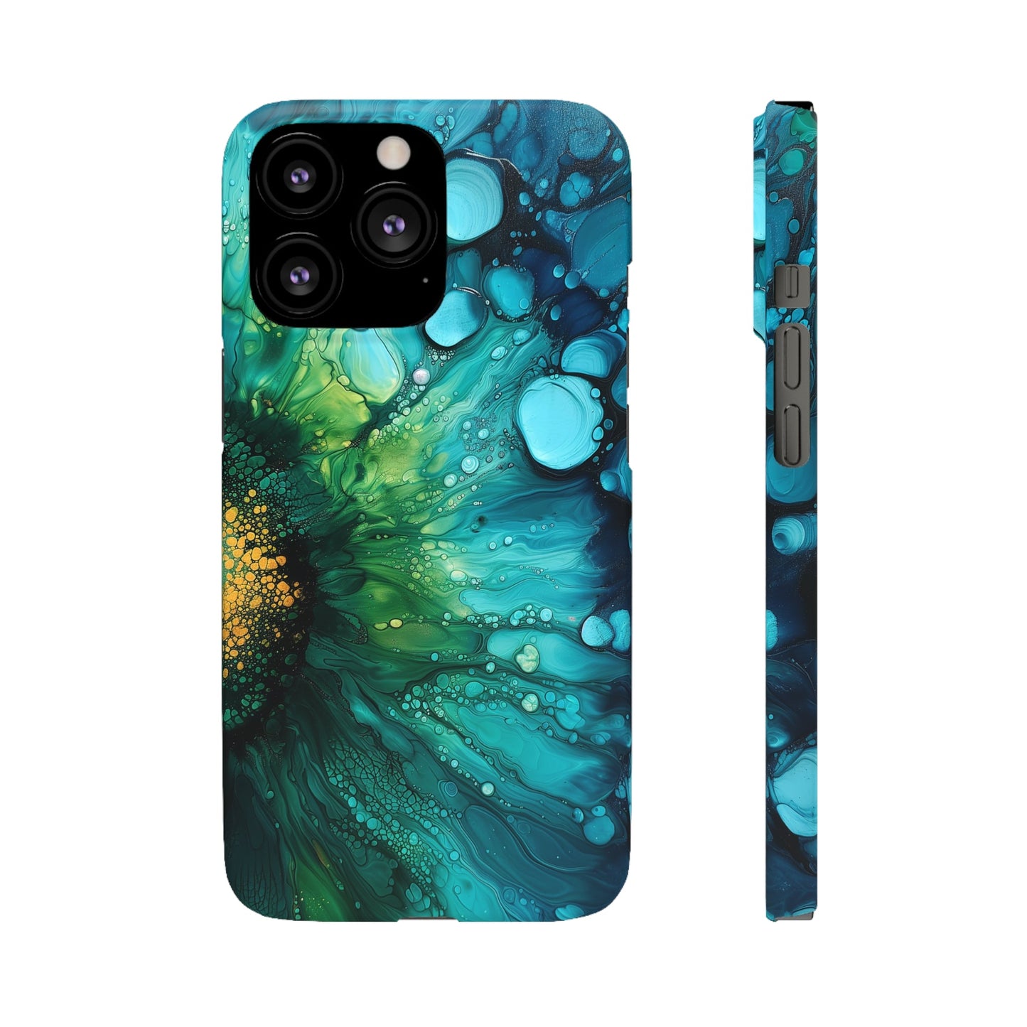 Seagreen Swirl | Snap Case