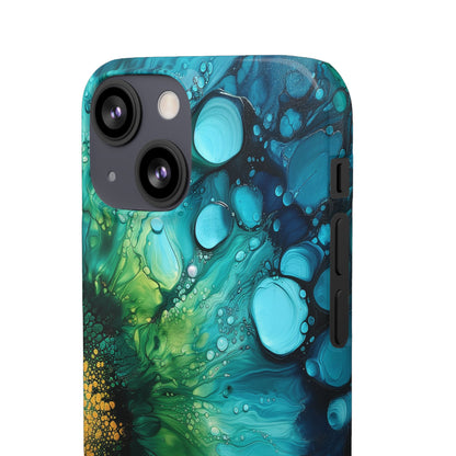 Seagreen Swirl | Snap Case