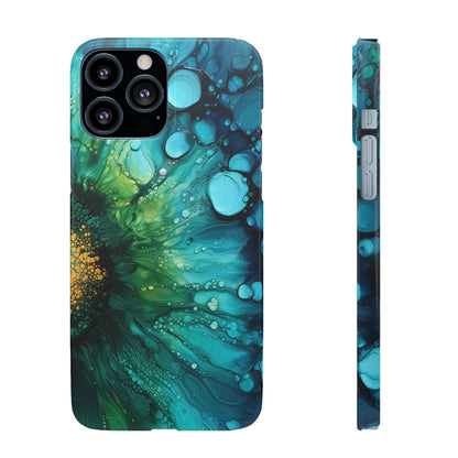 Seagreen Swirl | Snap Case