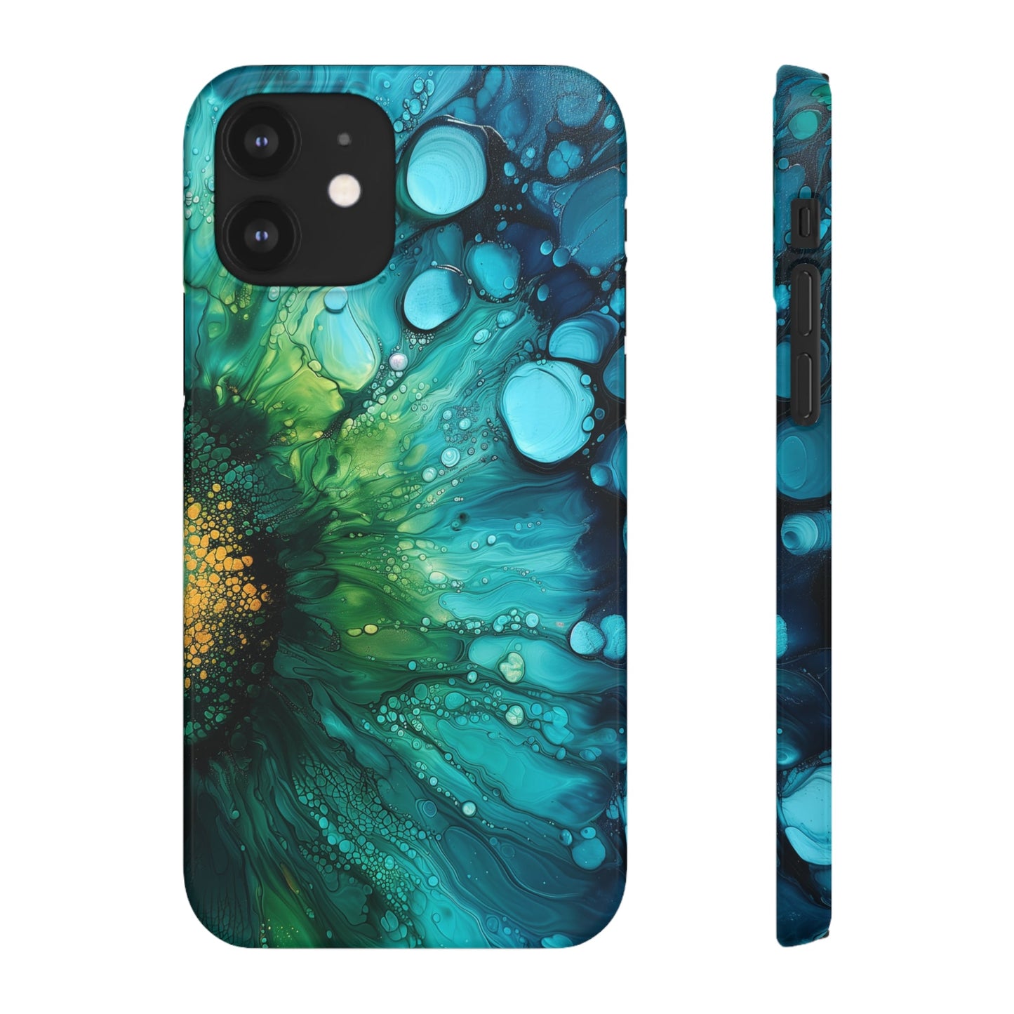 Seagreen Swirl | Snap Case