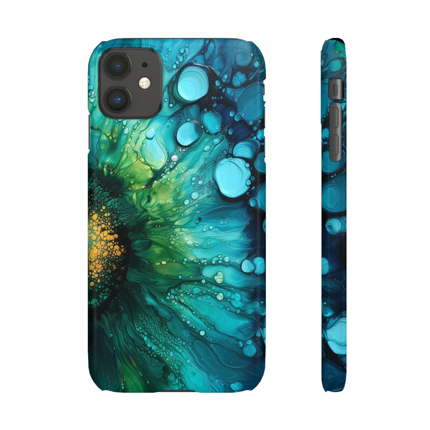 Seagreen Swirl | Snap Case