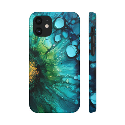 Seagreen Swirl | Snap Case