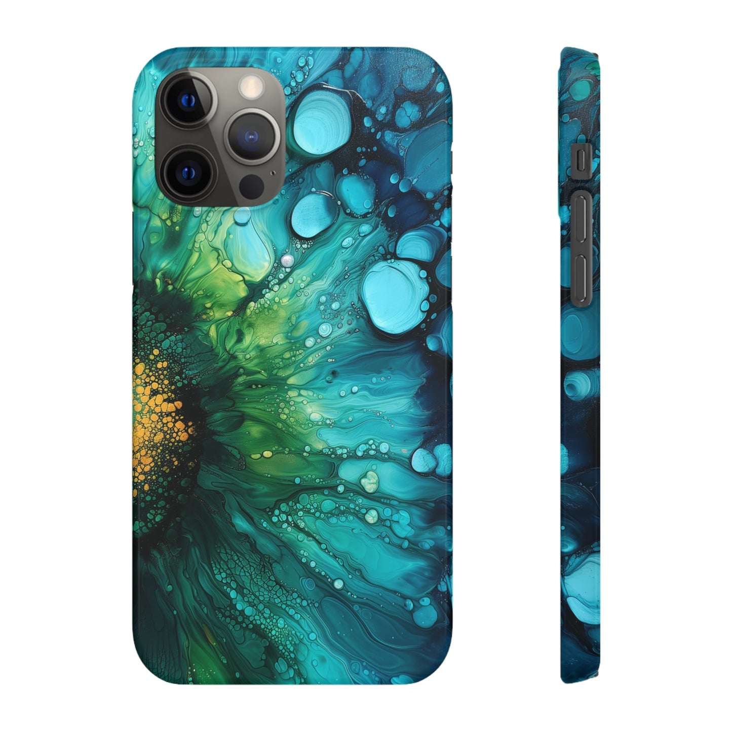 Seagreen Swirl | Snap Case