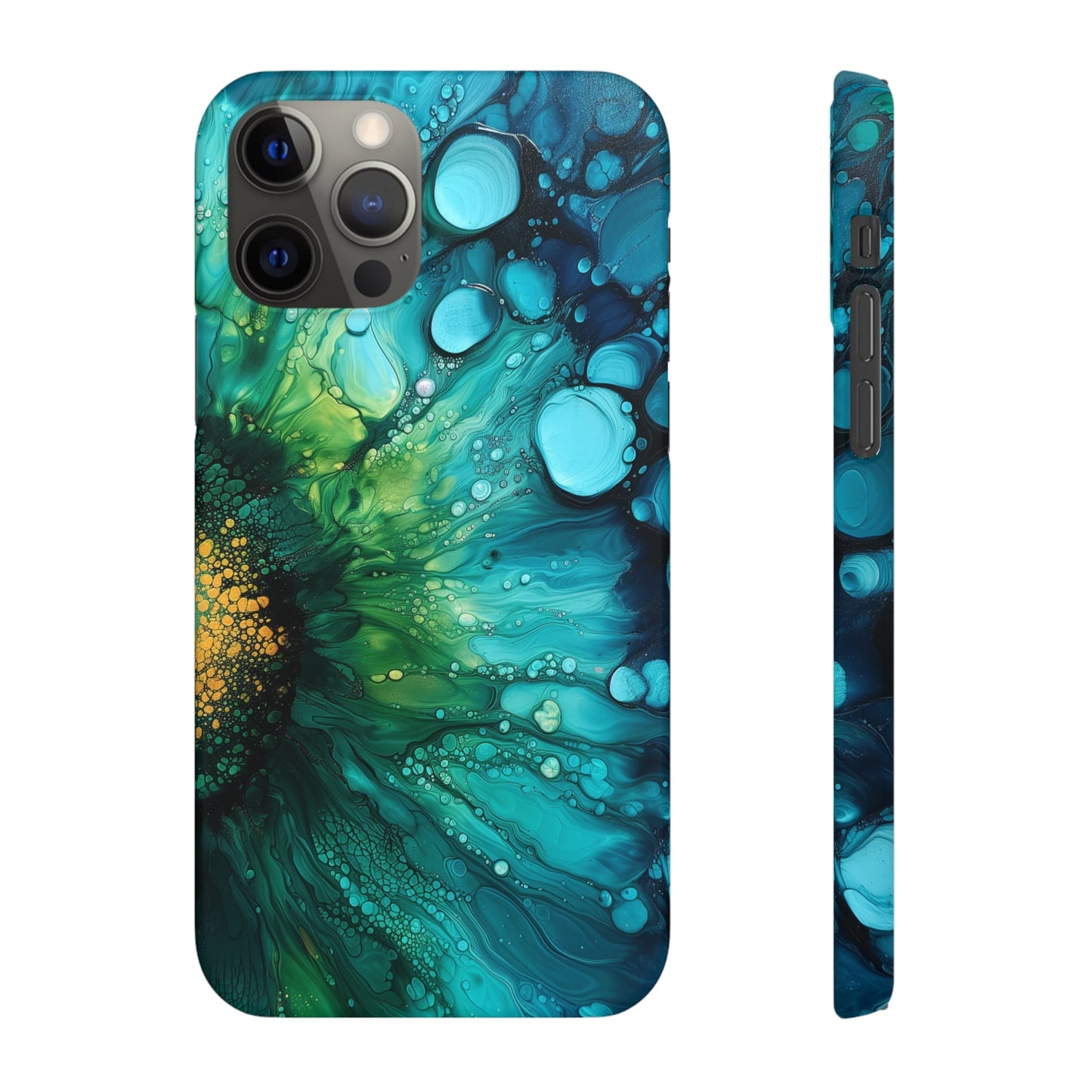 Seagreen Swirl | Snap Case