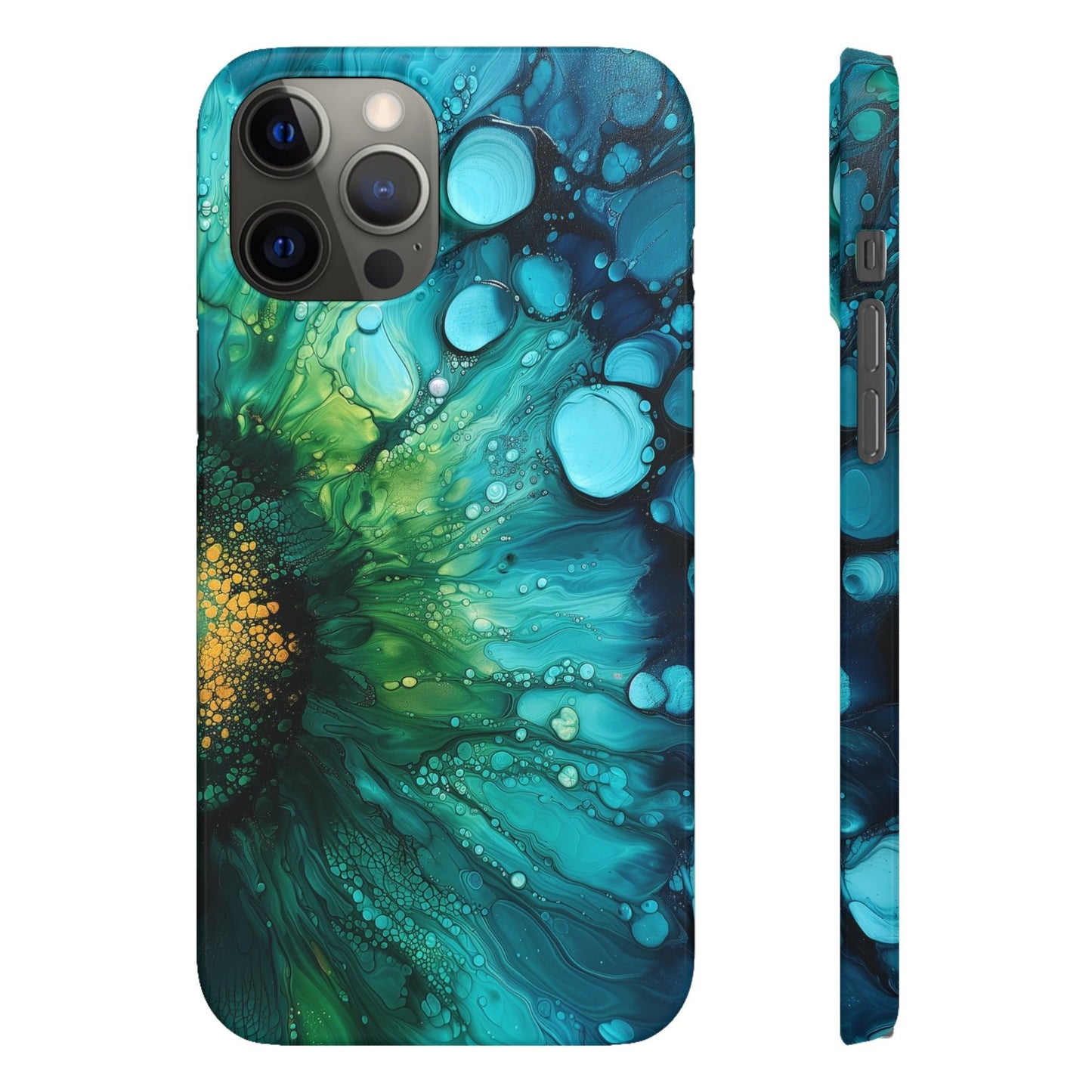 Seagreen Swirl | Snap Case