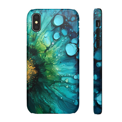 Seagreen Swirl | Snap Case