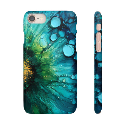 Seagreen Swirl | Snap Case